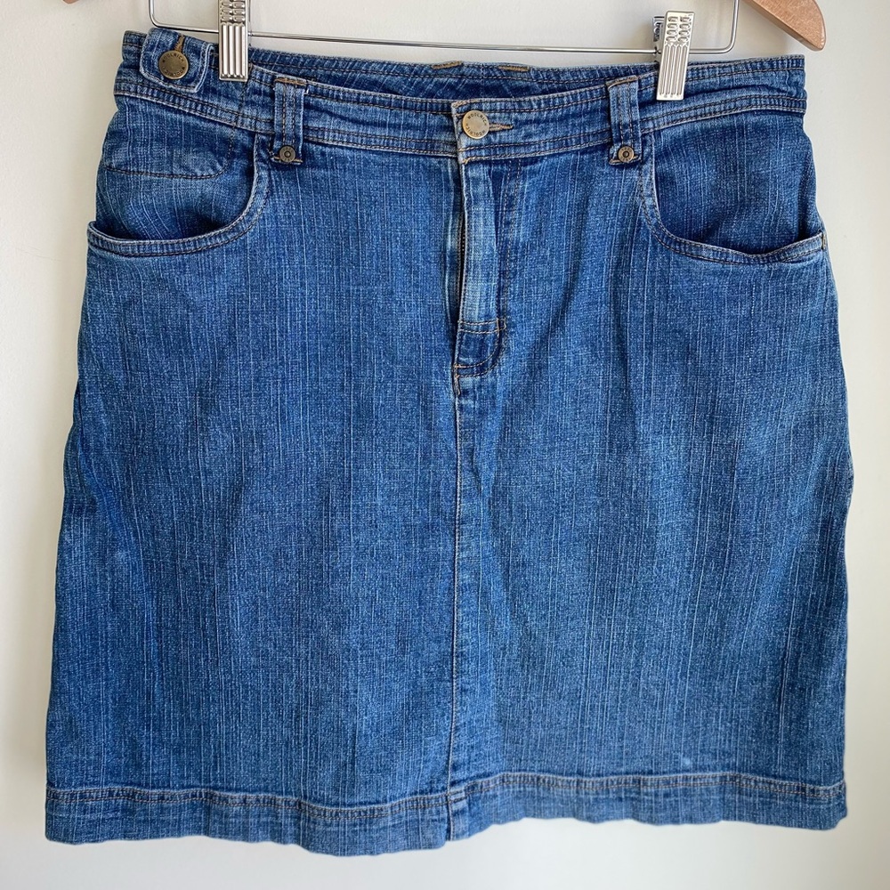 WOOLRICH Denim Skirt Size 10